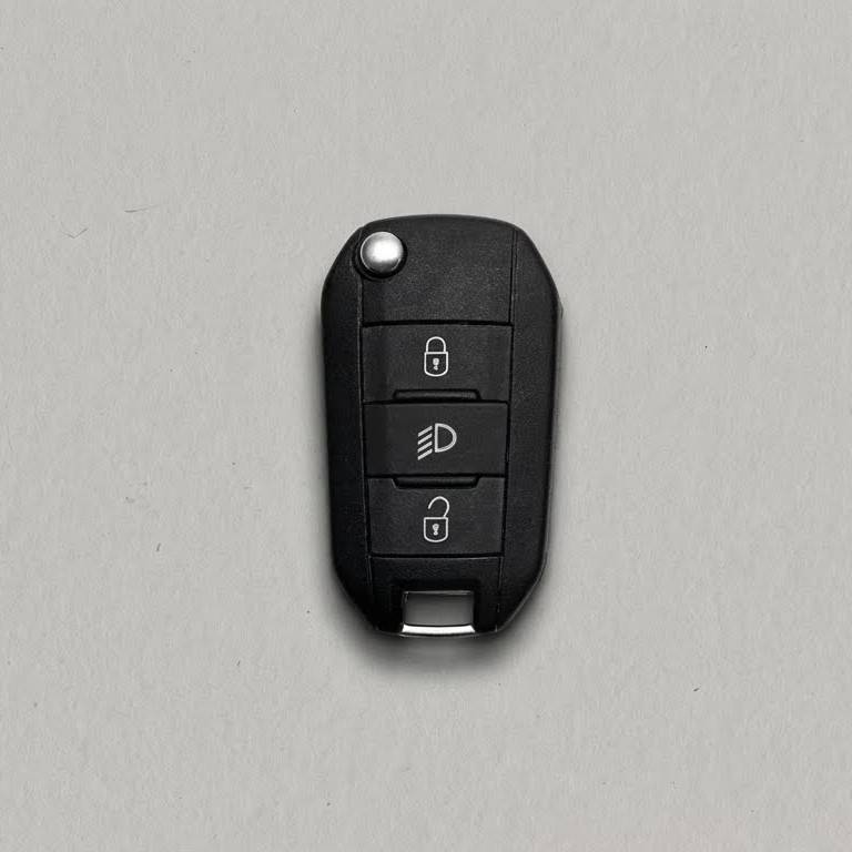 Premium Leather Key Fob for Peugeot - Carsilks 