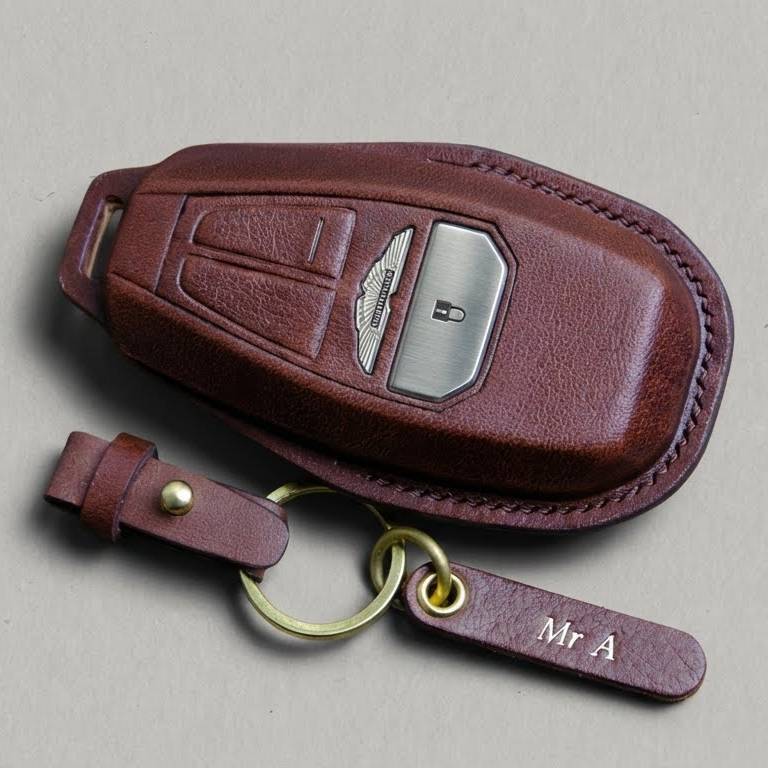 Premium Leather Key Fob for Aston Martin - Carsilks 