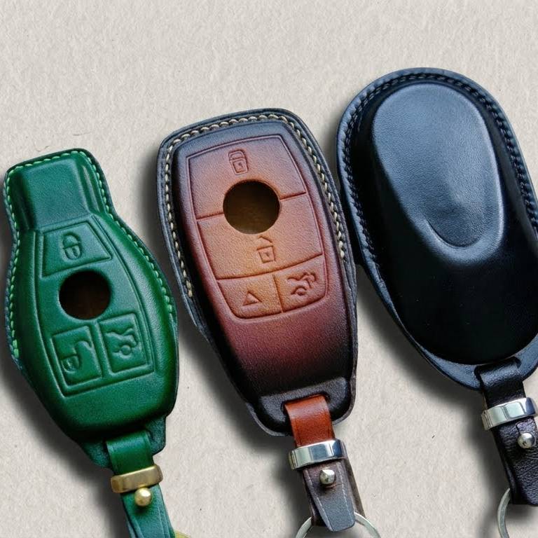 Premium Leather Key Fob for Mercedes - Carsilks 