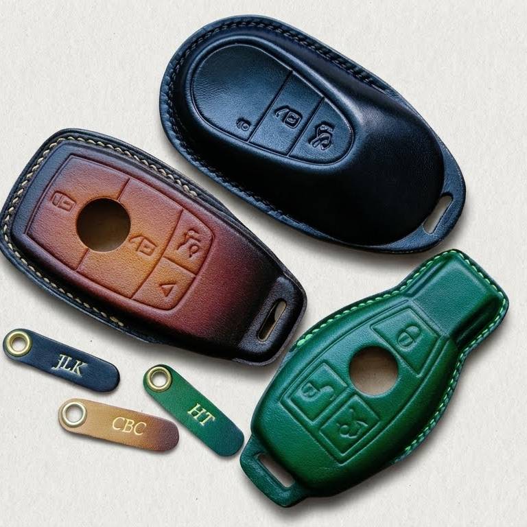 Premium Leather Key Fob for Mercedes - Carsilks 