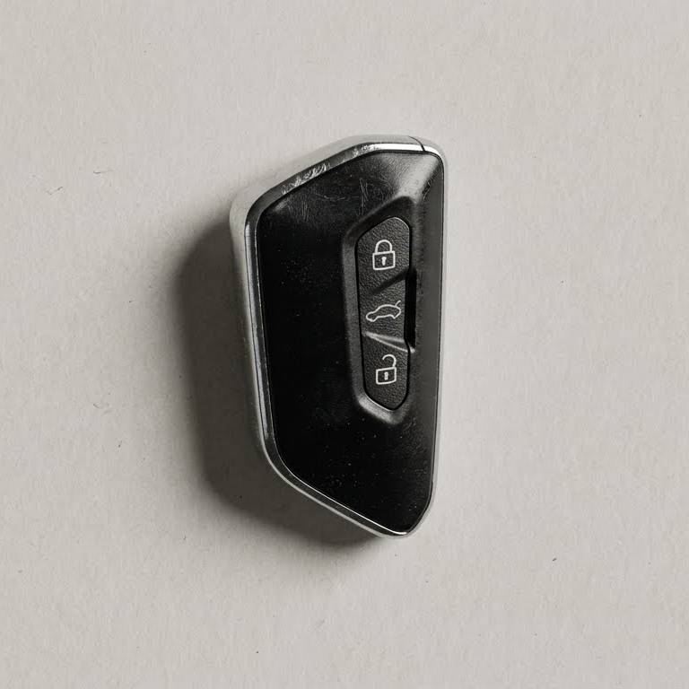 Premium Leather Key Fob for Volkswagen