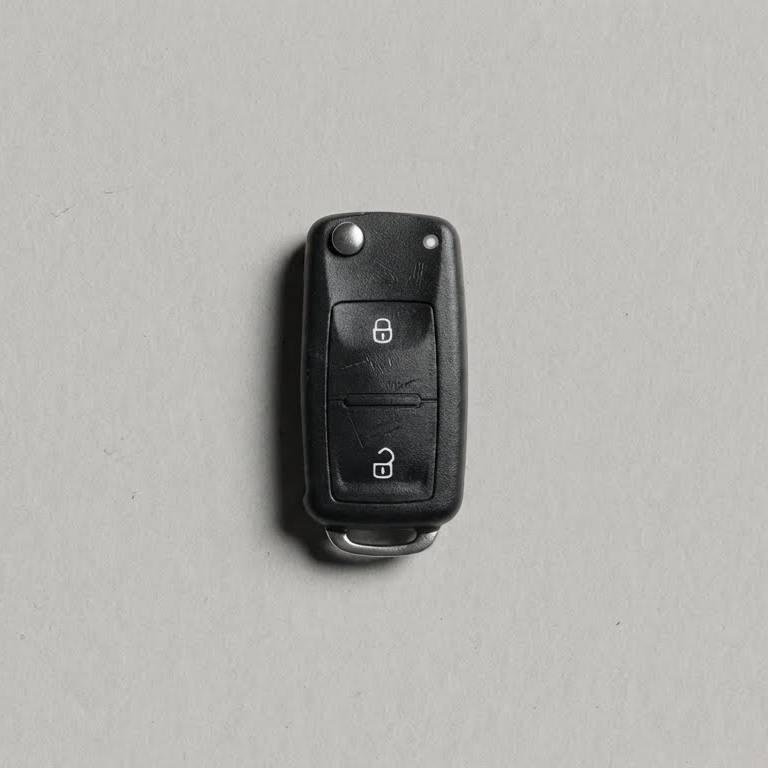 Premium Leather Key Fob for Volkswagen