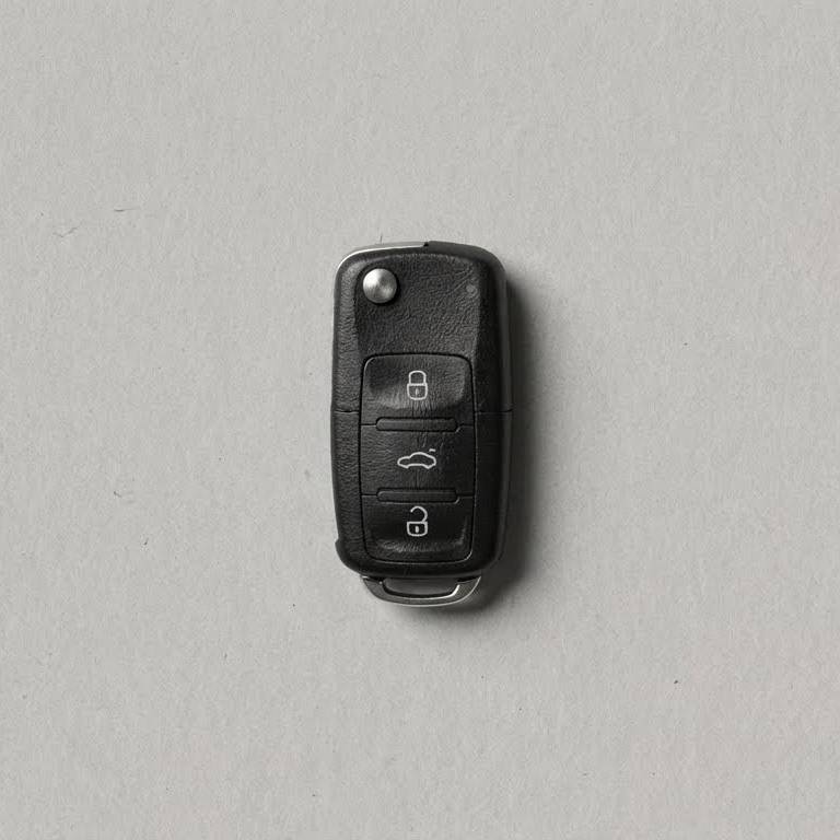 Premium Leather Key Fob for Volkswagen