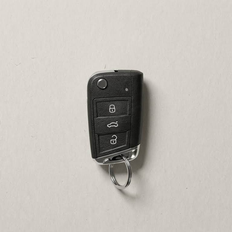 Premium Leather Key Fob for Volkswagen