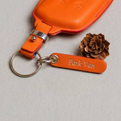 Premium Leather Key Fob for Volkswagen