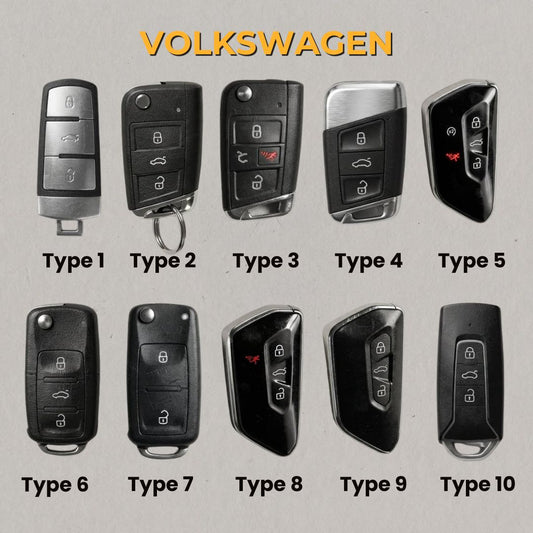 Premium Leather Key Fob for Volkswagen - Carsilks 