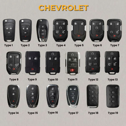 Premium Leather Key Fob for Chevrolet - Carsilks 