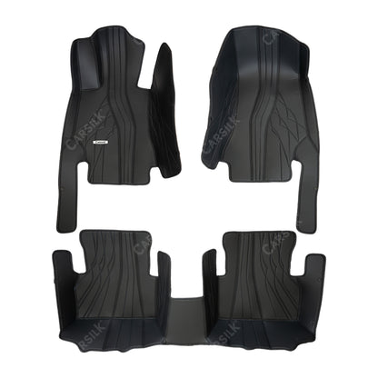 BLACK PATTERN DOUBLE LAYER PREMIUM CAR MATS SET - Carsilks 
