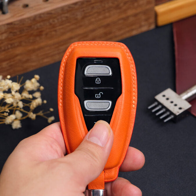 Premium Leather Key Fob for Aston Martin - Carsilks 