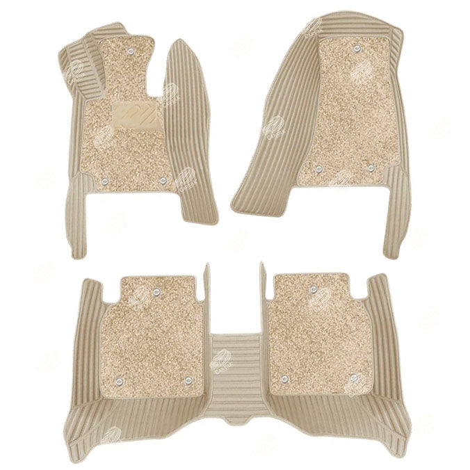 GALAXY CUSTOM CAR MATS SET BEIGE - Carsilks 