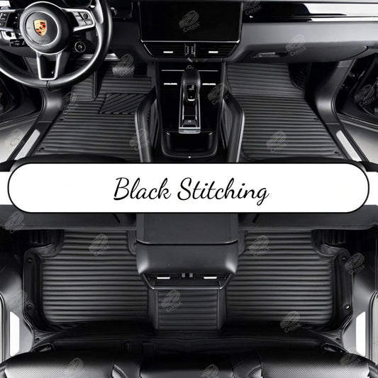 GALAXY CUSTOM SINGLE LAYER CAR MATS SET BLACK