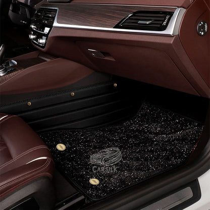 BLACK GALAXY CUSTOM CAR MATS - Carsilks 