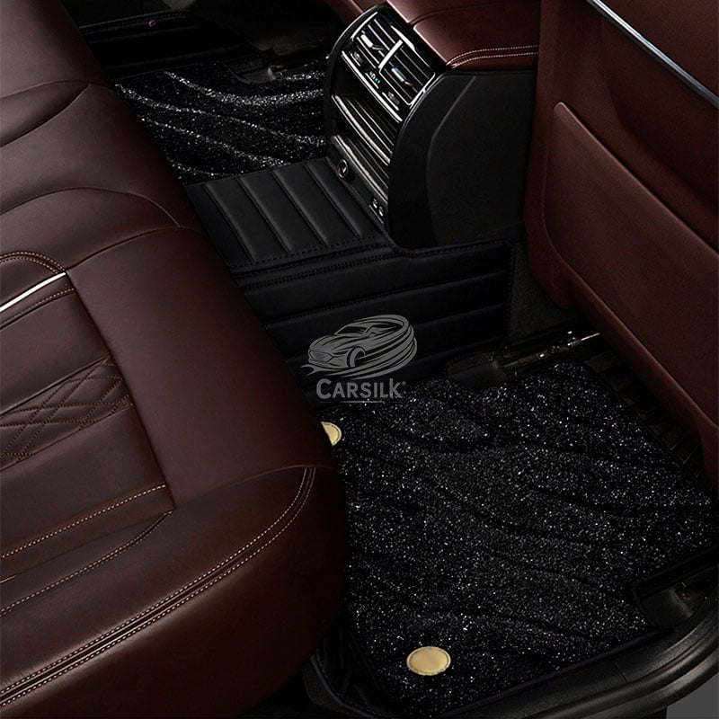 BLACK GALAXY CUSTOM CAR MATS - Carsilks 