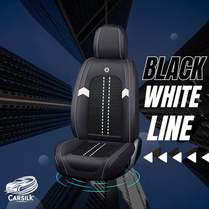 2023 Full Set Universal Breathable Waterproof Vehicle Leather Cover for Cars, SUV - Carsilks 