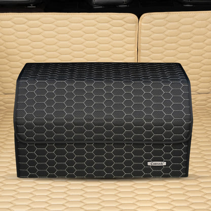 Honey Comb Pattern Trunk Organizer - Carsilks 