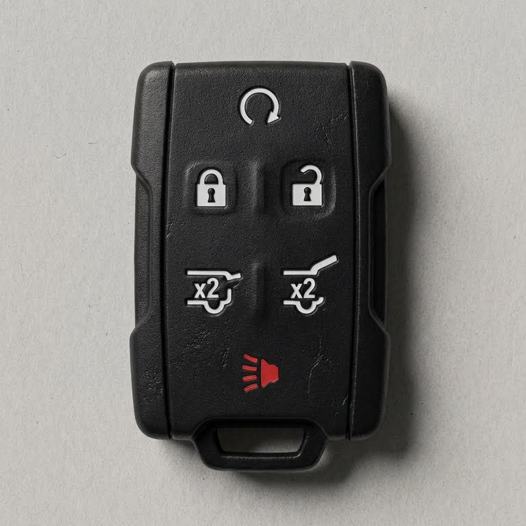 Premium Leather Key Fob for Chevrolet