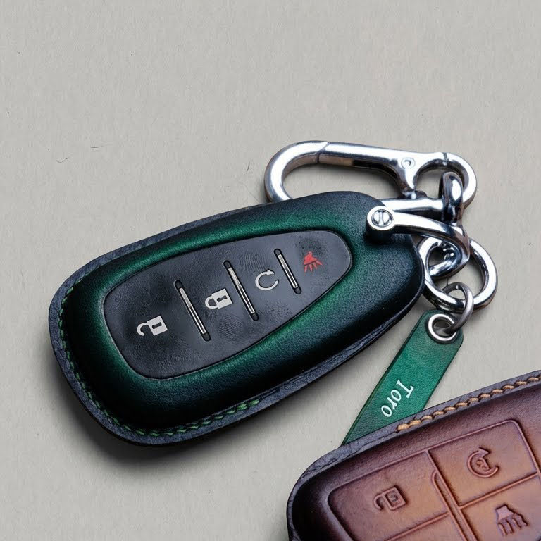Premium Leather Key Fob for Chevrolet - Carsilks 
