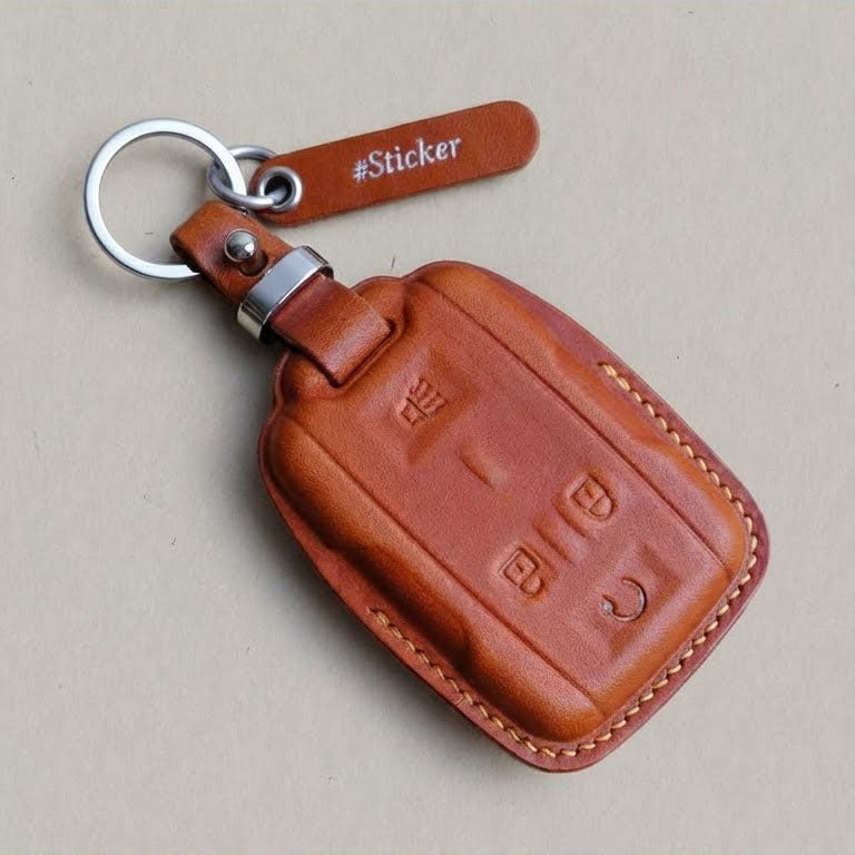 Premium Leather Key Fob for Chevrolet - Carsilks 