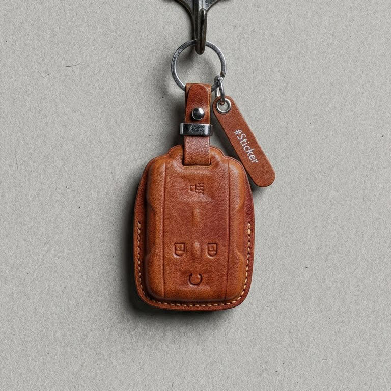 Premium Leather Key Fob for Chevrolet - Carsilks 