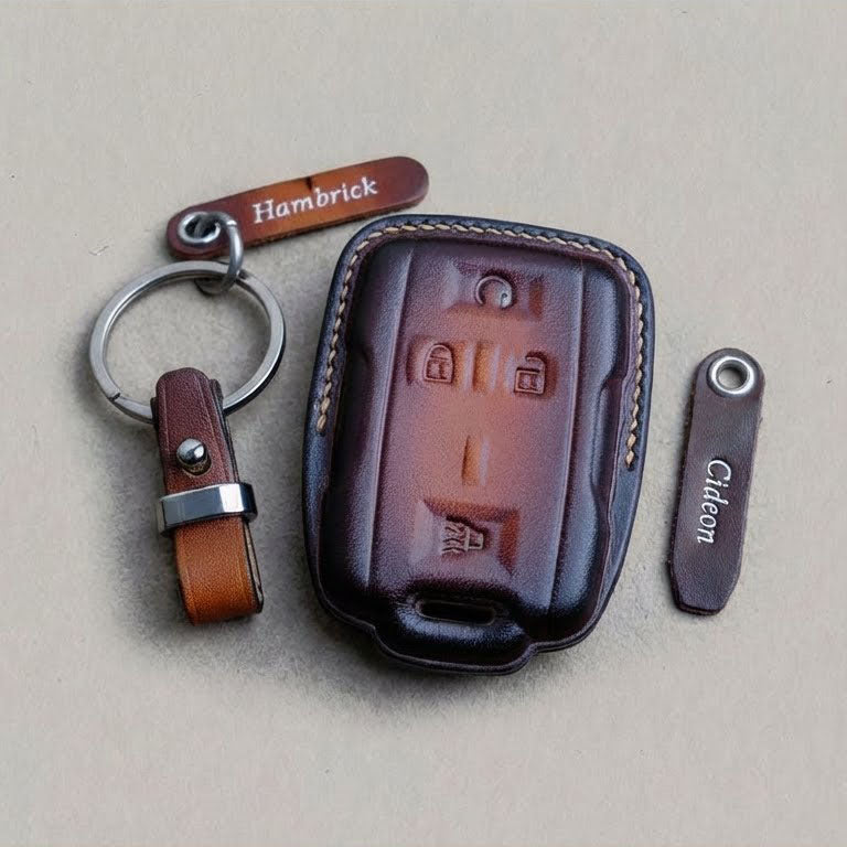 Premium Leather Key Fob for Chevrolet - Carsilks 
