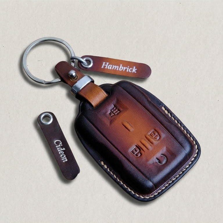 Premium Leather Key Fob for Chevrolet - Carsilks 