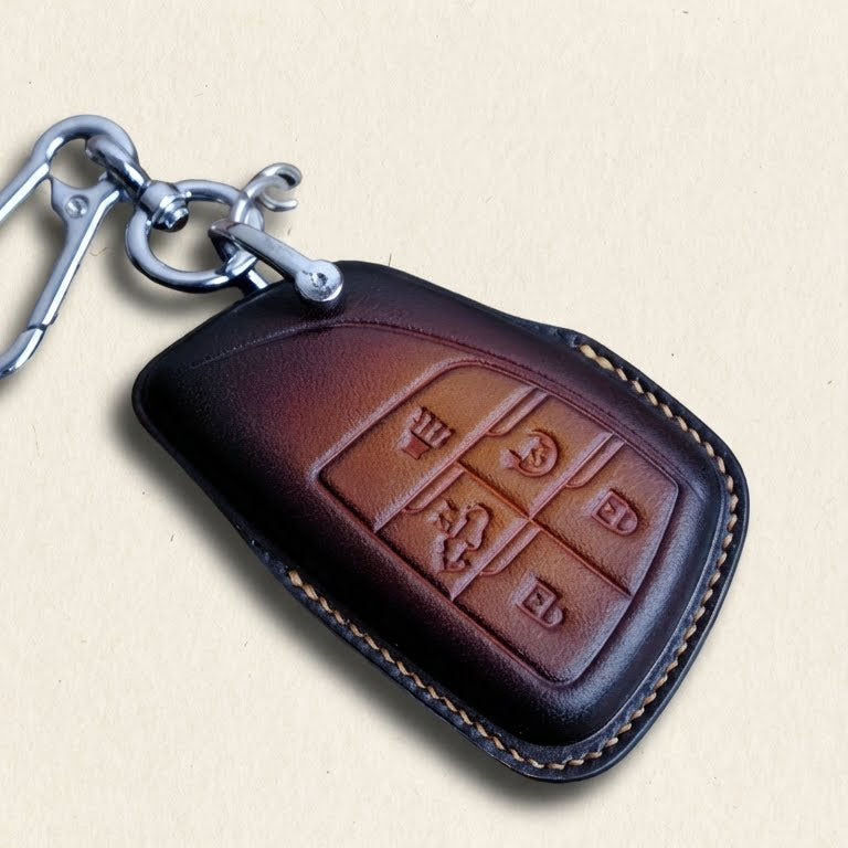 Premium Leather Key Fob for Chevrolet - Carsilks 