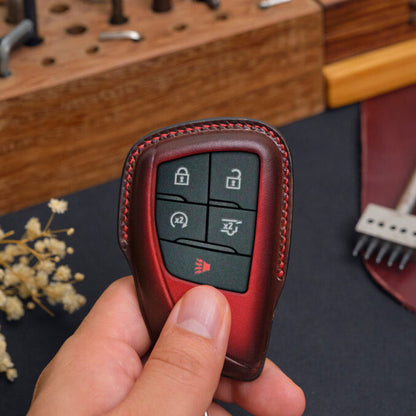 Premium Leather Key Fob for Chevrolet - Carsilks 