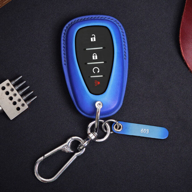 Premium Leather Key Fob for Chevrolet - Carsilks 