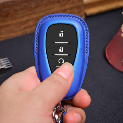 Premium Leather Key Fob for Chevrolet - Carsilks 