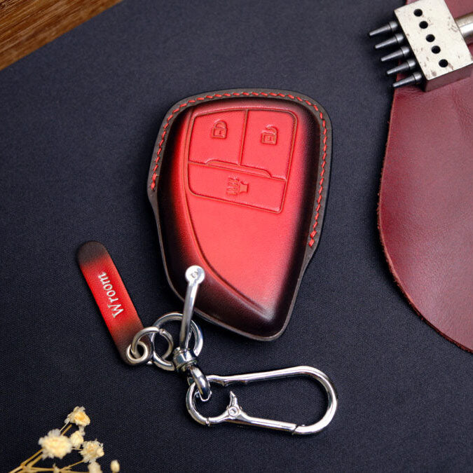 Premium Leather Key Fob for Chevrolet - Carsilks 