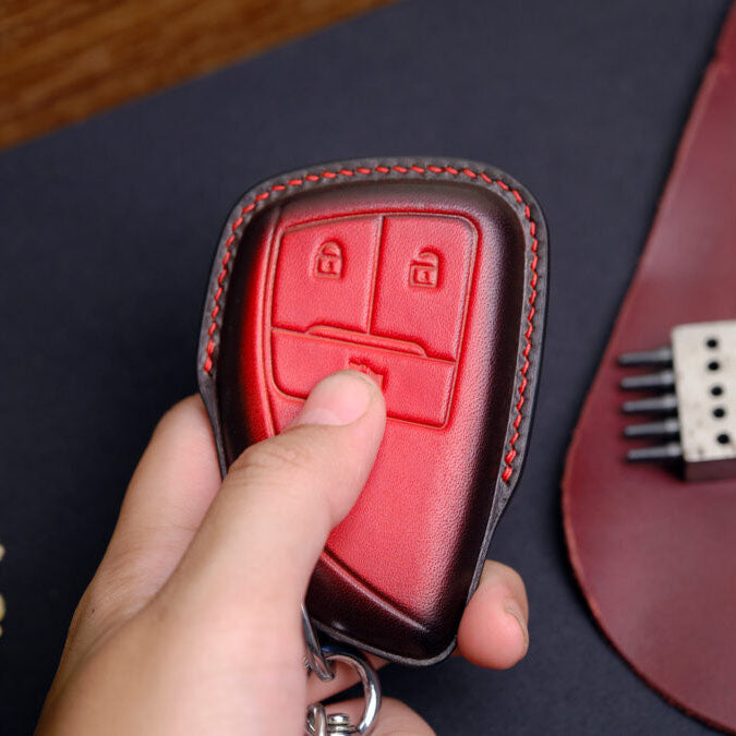 Premium Leather Key Fob for Chevrolet - Carsilks 
