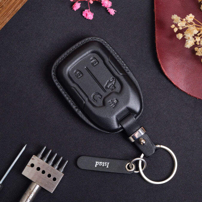 Premium Leather Key Fob for Chevrolet - Carsilks 