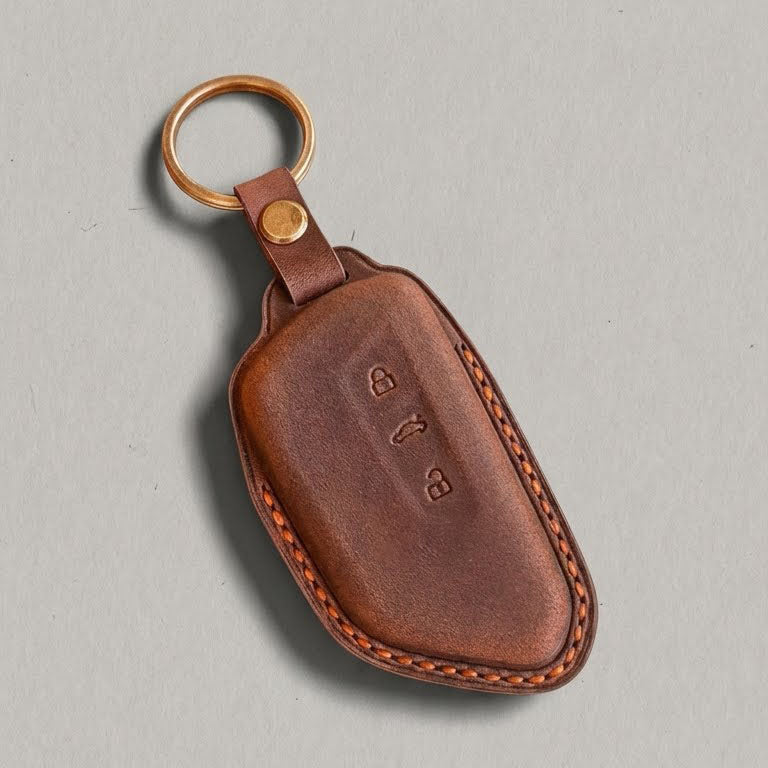 Premium Leather Key Fob for Cupra - Carsilks 