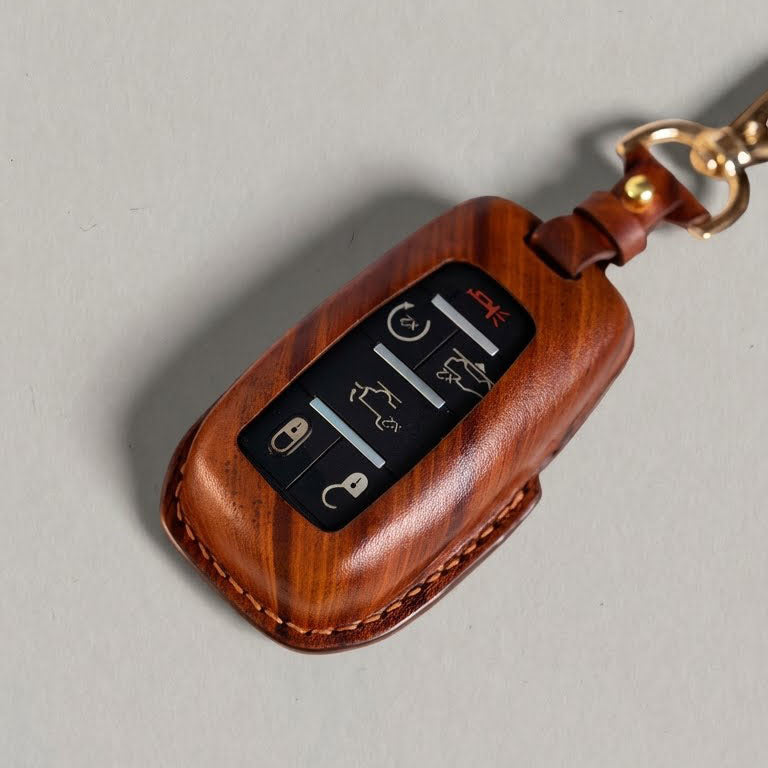 Premium Leather Key Fob for Dodge - Carsilks 
