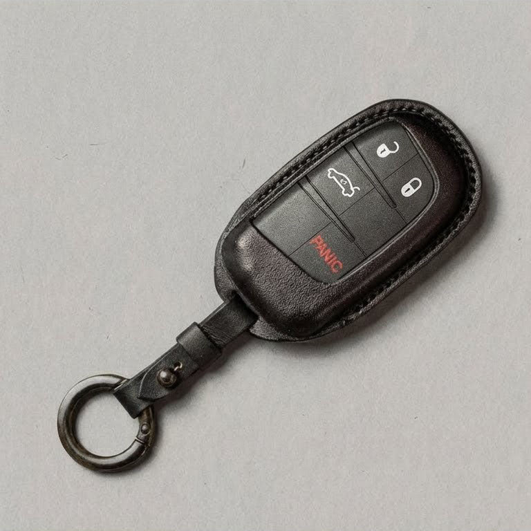 Premium Leather Key Fob for Dodge - Carsilks 