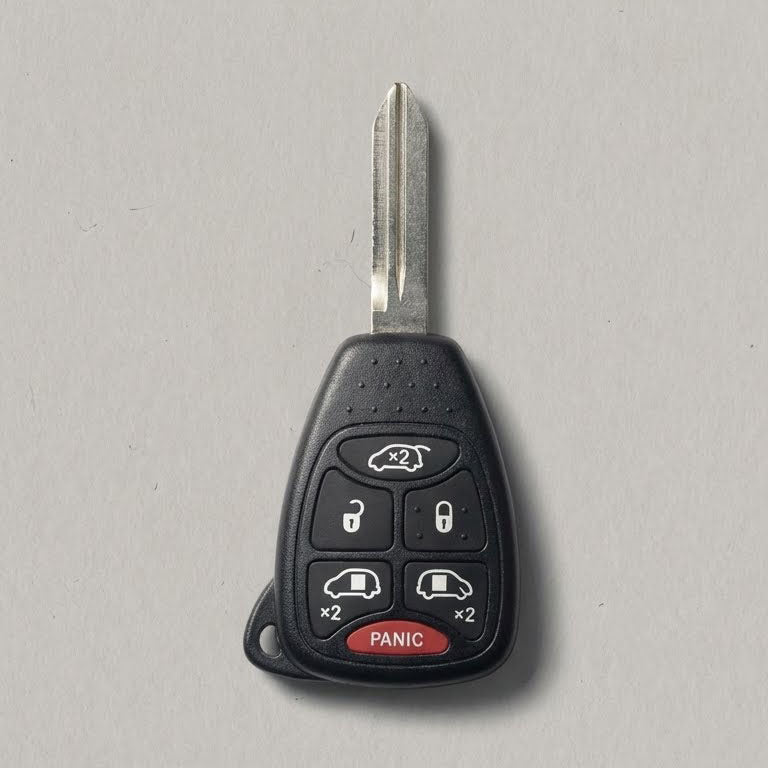 Premium Leather Key Fob for Dodge - Carsilks 