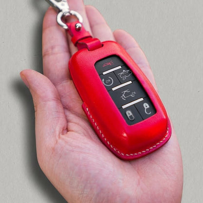 Premium Leather Key Fob for Dodge - Carsilks 
