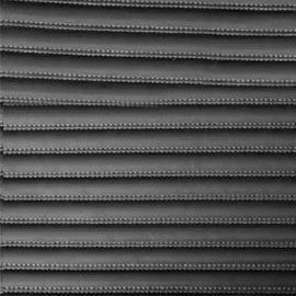 GALAXY CUSTOM SINGLE LAYER CAR MATS SET BLACK & WHITE