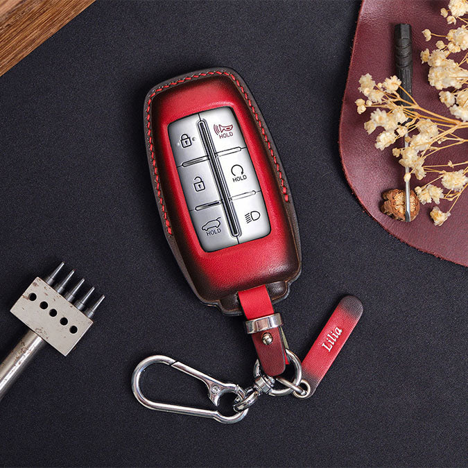 Premium Leather Key Fob for Genesis - Carsilks 
