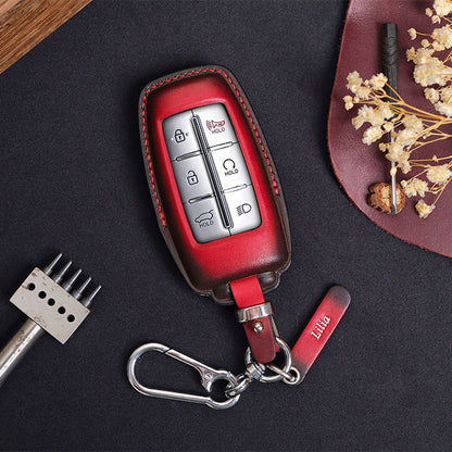 Premium Leather Key Fob for Genesis - Carsilks 