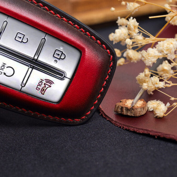 Premium Leather Key Fob for Genesis - Carsilks 