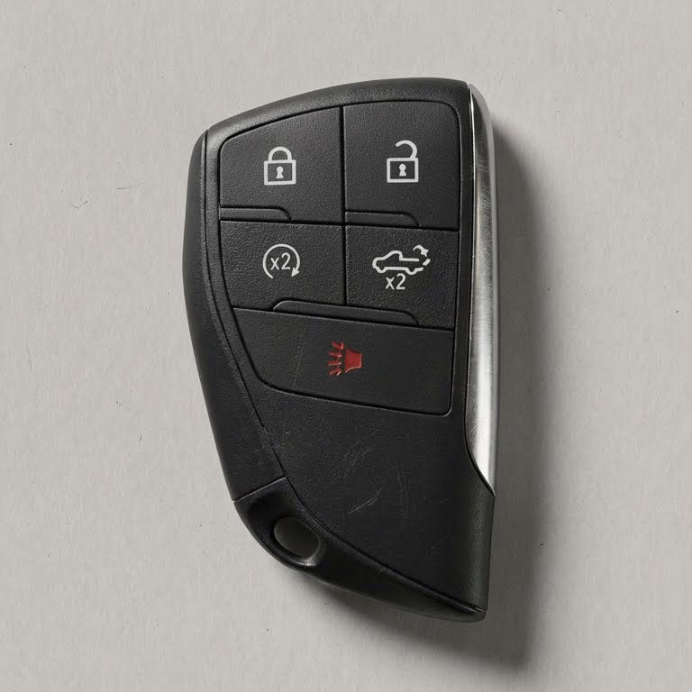 Premium Leather Key Fob for GMC - Carsilks 