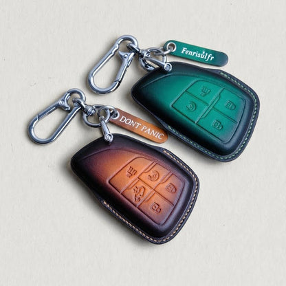 Premium Leather Key Fob for GMC - Carsilks 