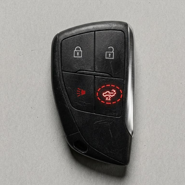 Premium Leather Key Fob for GMC - Carsilks 
