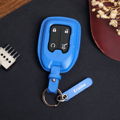 Premium Leather Key Fob for GMC - Carsilks 