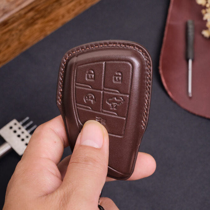 Premium Leather Key Fob for GMC - Carsilks 