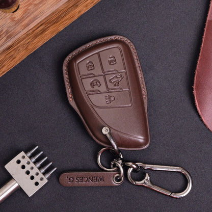 Premium Leather Key Fob for GMC - Carsilks 