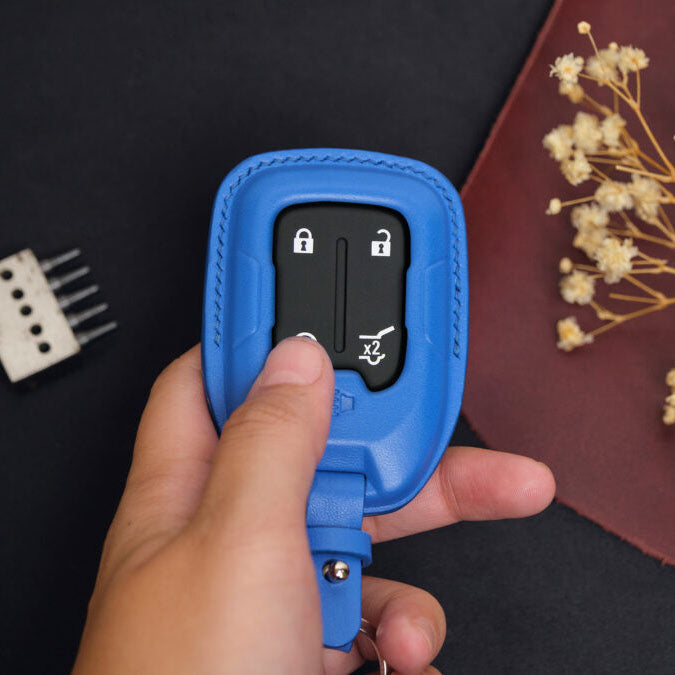 Premium Leather Key Fob for GMC - Carsilks 