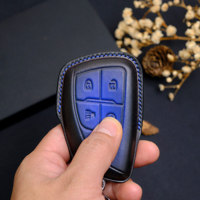 Premium Leather Key Fob for GMC - Carsilks 
