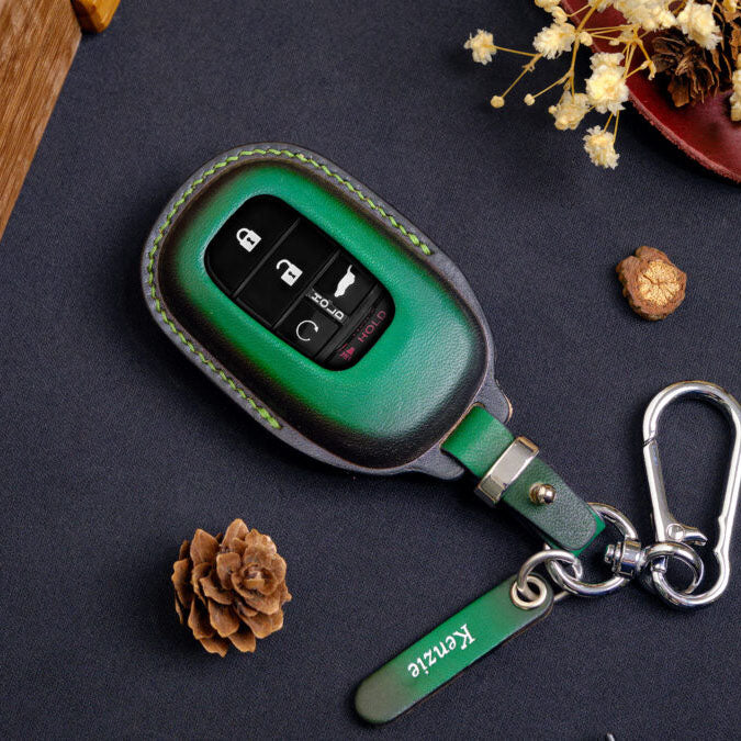 Premium Leather Key Fob for Honda - Carsilks 